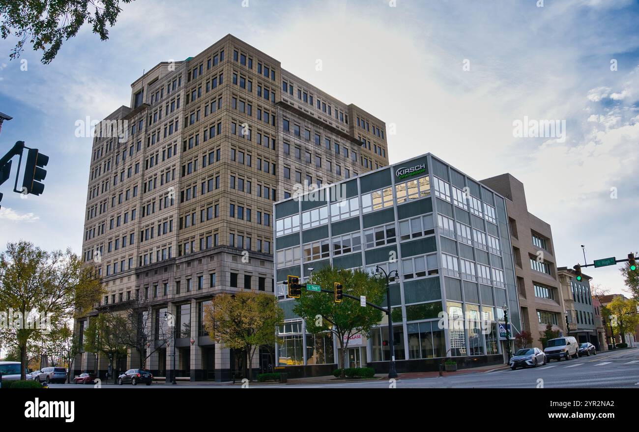 Downtown Hamilton Ohio im Südwesten von Ohio, USA 2024 Stockfoto
