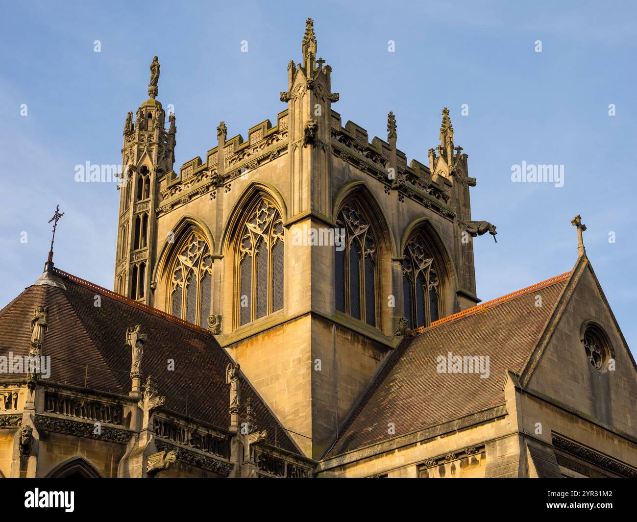 Die Kirche unserer Lieben Frau von der Himmelfahrt und der englischen Märtyrer, Cambridge, Cambridgeshire, England, Vereinigtes Königreich, GB Stockfoto