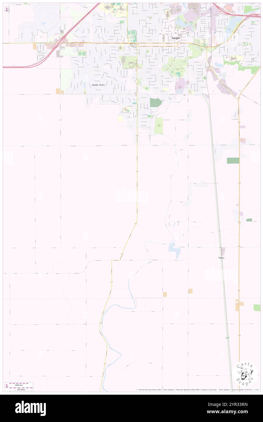 Township of Austin, Mower County, USA, USA, Minnesota, n 43 37' 22'', S 92 59' 30'', Karte, Cartascapes Map, veröffentlicht 2024. Erkunden Sie Cartascapes, eine Karte, die die vielfältigen Landschaften, Kulturen und Ökosysteme der Erde enthüllt. Reisen Sie durch Zeit und Raum und entdecken Sie die Verflechtungen der Vergangenheit, Gegenwart und Zukunft unseres Planeten. Stockfoto