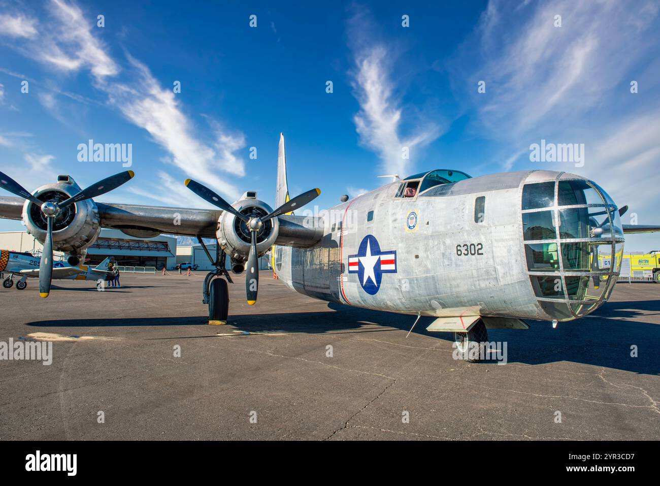 Convair PB4Y-2 Privateer der USCG auf der Safford Air Show in Arizona Stockfoto