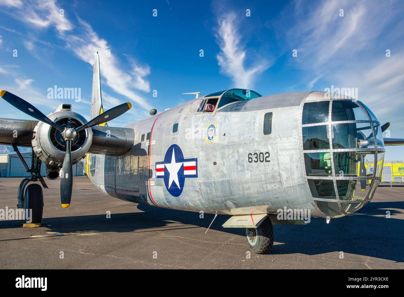 Convair PB4Y-2 Privateer der USCG auf der Safford Air Show in Arizona Stockfoto