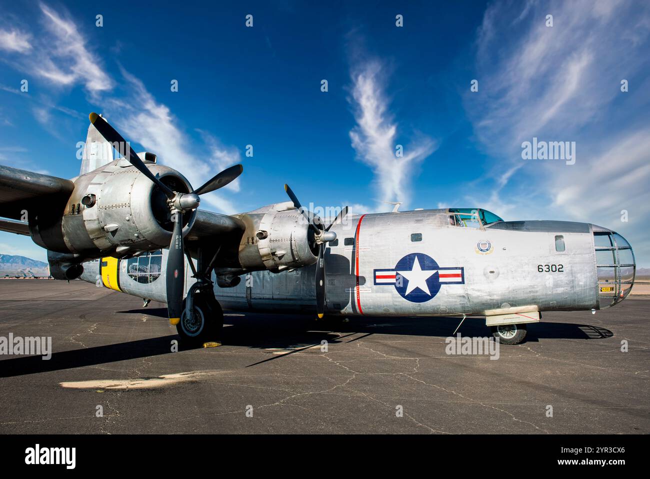 Convair PB4Y-2 Privateer der USCG auf der Safford Air Show in Arizona Stockfoto