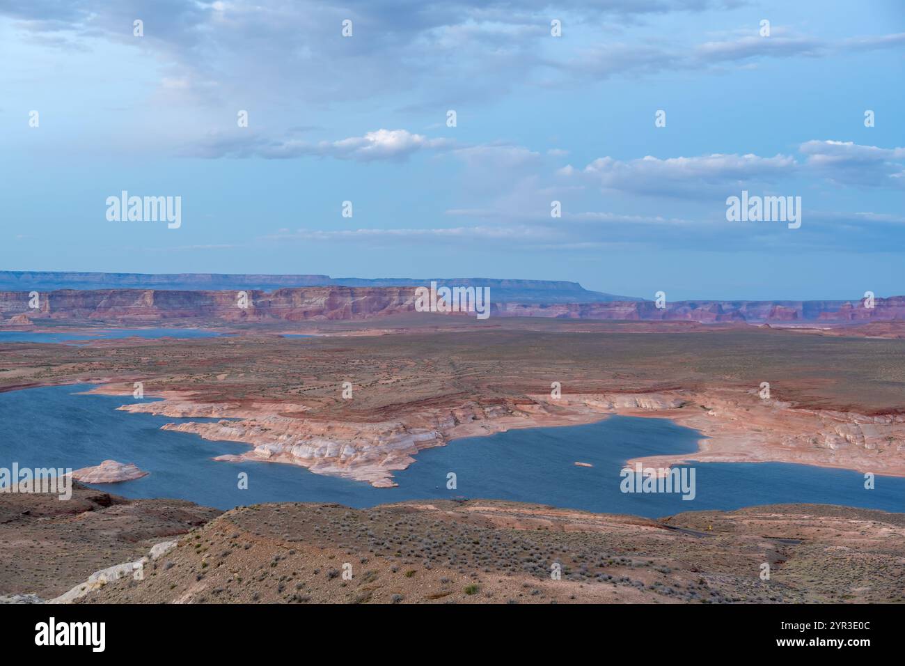 Lake Powell in Page, Arizona Stockfoto