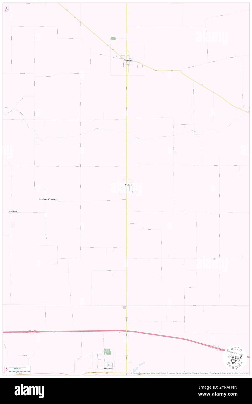 Stadt Mellott, Fountain County, USA, USA, Indiana, n 40 9' 50'', S 87 8' 55'', Karte, Cartascapes Map, veröffentlicht 2024. Erkunden Sie Cartascapes, eine Karte, die die vielfältigen Landschaften, Kulturen und Ökosysteme der Erde enthüllt. Reisen Sie durch Zeit und Raum und entdecken Sie die Verflechtungen der Vergangenheit, Gegenwart und Zukunft unseres Planeten. Stockfoto