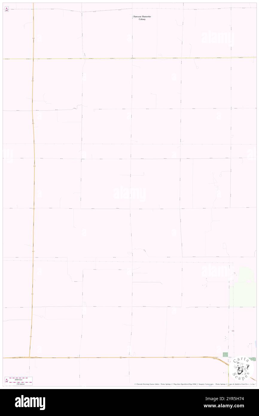 Township of Franklin, Bon Homme County, USA, Vereinigte Staaten, South Dakota, n 43 2' 34'', S 97 55' 53'', Karte, Cartascapes Map, veröffentlicht 2024. Erkunden Sie Cartascapes, eine Karte, die die vielfältigen Landschaften, Kulturen und Ökosysteme der Erde enthüllt. Reisen Sie durch Zeit und Raum und entdecken Sie die Verflechtungen der Vergangenheit, Gegenwart und Zukunft unseres Planeten. Stockfoto