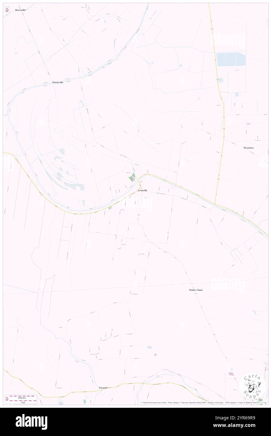 Town of Leonville, Saint Landry Parish, USA, USA, Louisiana, n 30 27' 57'', S 91 58' 51'', Karte, Cartascapes Map, veröffentlicht 2024. Erkunden Sie Cartascapes, eine Karte, die die vielfältigen Landschaften, Kulturen und Ökosysteme der Erde enthüllt. Reisen Sie durch Zeit und Raum und entdecken Sie die Verflechtungen der Vergangenheit, Gegenwart und Zukunft unseres Planeten. Stockfoto