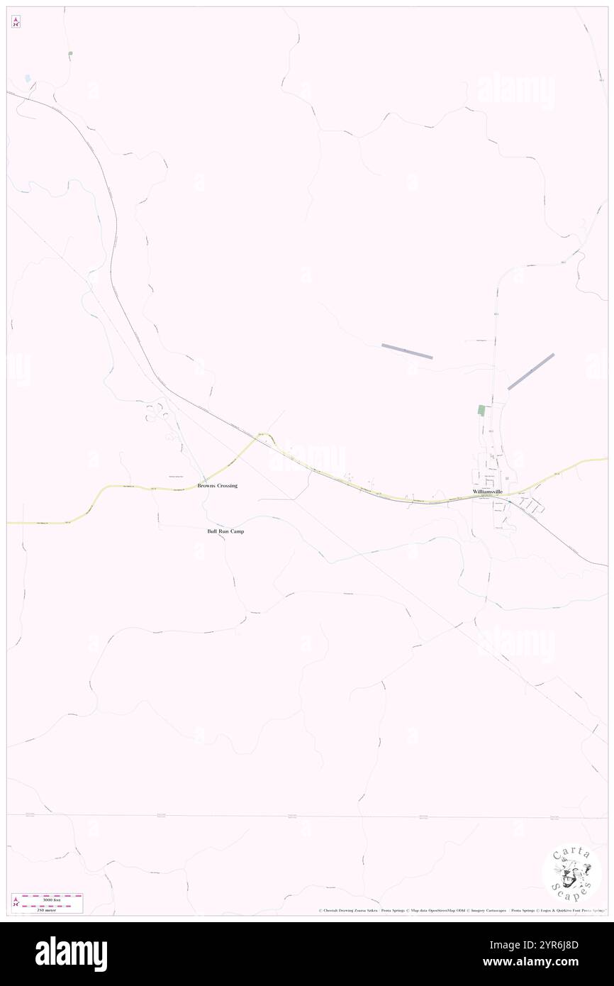 Township of Williams, Wayne County, USA, Vereinigte Staaten, Missouri, n 36 58' 30'', S 90 34' 47'', Karte, Cartascapes Map, veröffentlicht 2024. Erkunden Sie Cartascapes, eine Karte, die die vielfältigen Landschaften, Kulturen und Ökosysteme der Erde enthüllt. Reisen Sie durch Zeit und Raum und entdecken Sie die Verflechtungen der Vergangenheit, Gegenwart und Zukunft unseres Planeten. Stockfoto