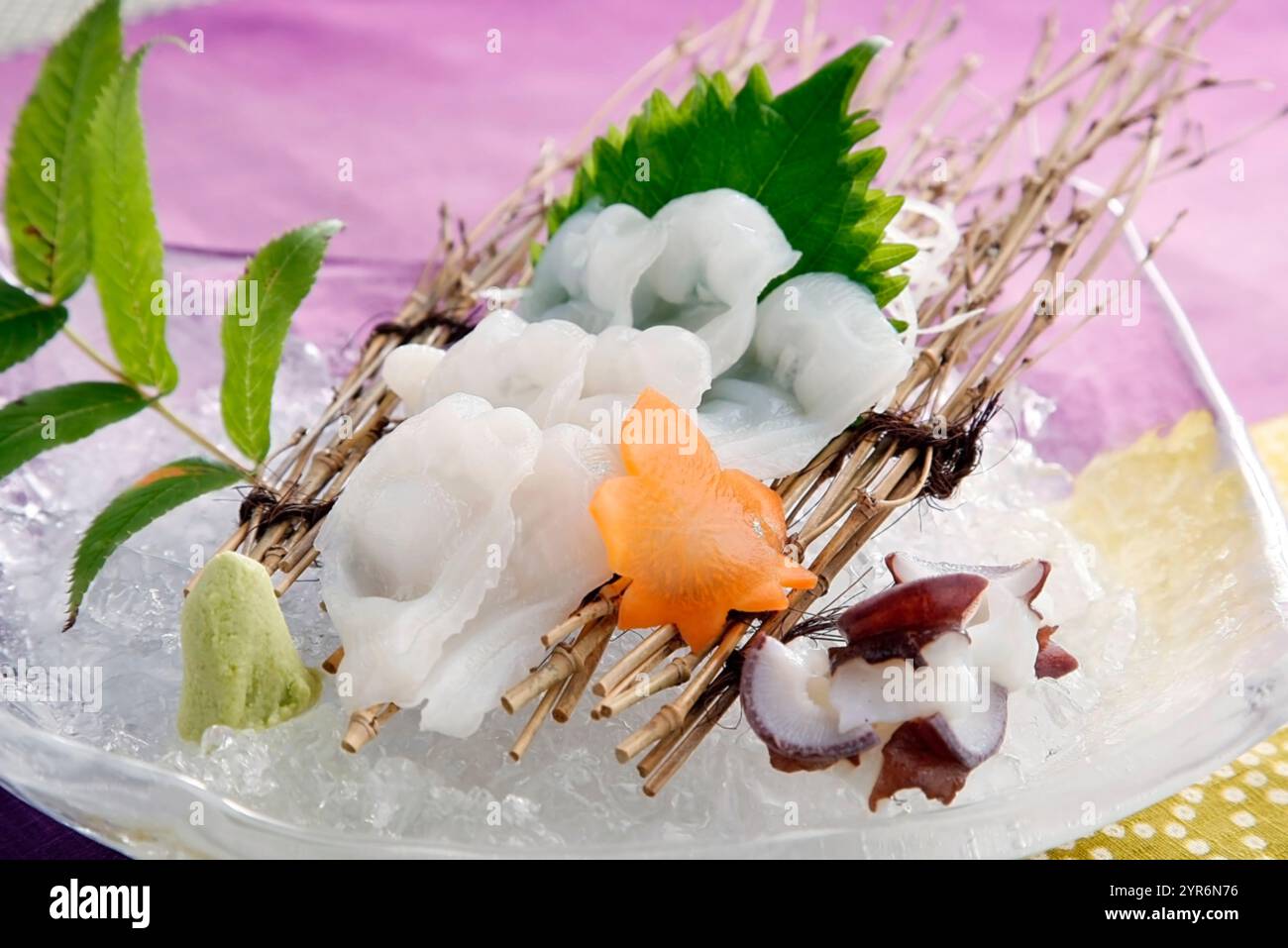 Mizudako sashimi Stockfoto