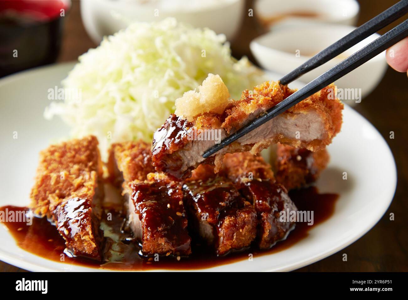 Tonkatsu-Bild Stockfoto