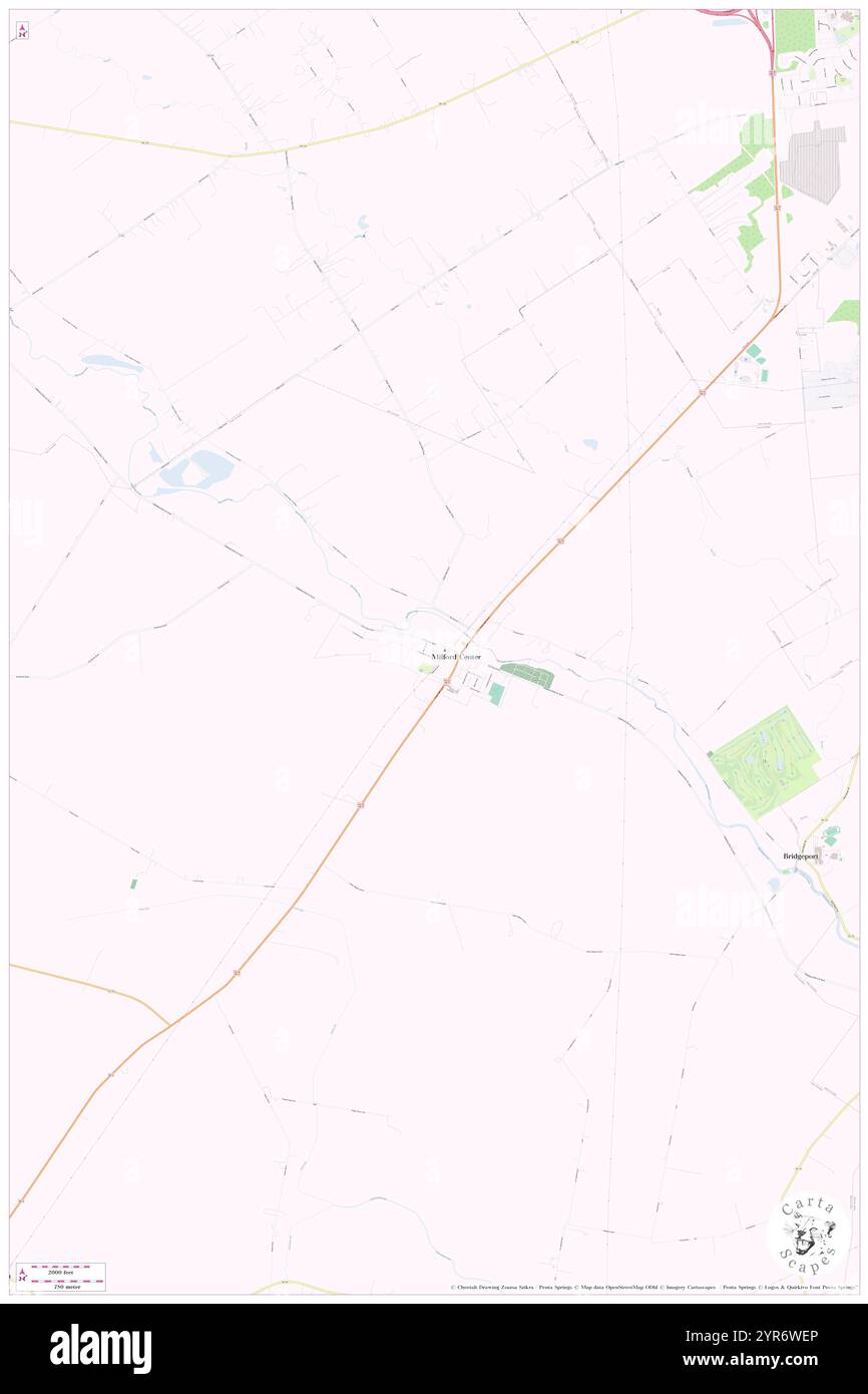 Village of Milford Center, Union County, USA, USA, Ohio, n 40 10' 44'', S 83 26' 17'', Karte, Cartascapes Map, veröffentlicht 2024. Erkunden Sie Cartascapes, eine Karte, die die vielfältigen Landschaften, Kulturen und Ökosysteme der Erde enthüllt. Reisen Sie durch Zeit und Raum und entdecken Sie die Verflechtungen der Vergangenheit, Gegenwart und Zukunft unseres Planeten. Stockfoto