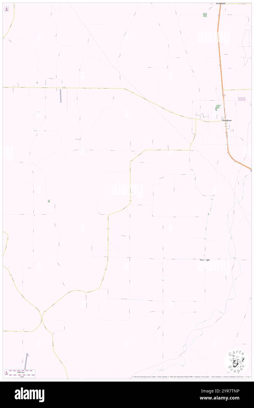 Ward Five, Richland Parish, USA, USA, Louisiana, n 32 17' 5''', S 91 48' 54'', Karte, Cartascapes Map, veröffentlicht 2024. Erkunden Sie Cartascapes, eine Karte, die die vielfältigen Landschaften, Kulturen und Ökosysteme der Erde enthüllt. Reisen Sie durch Zeit und Raum und entdecken Sie die Verflechtungen der Vergangenheit, Gegenwart und Zukunft unseres Planeten. Stockfoto