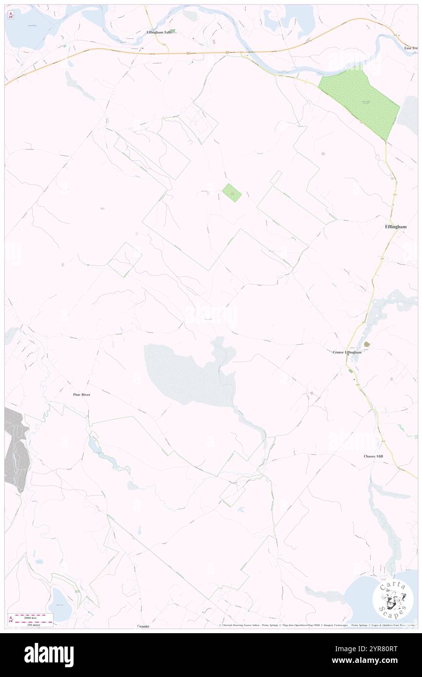 Effingham, Carroll County, USA, New Hampshire n 43 44' 44'', S 71 2' 31'', Karte, Cartascapes Map, veröffentlicht 2024. Erkunden Sie Cartascapes, eine Karte, die die vielfältigen Landschaften, Kulturen und Ökosysteme der Erde enthüllt. Reisen Sie durch Zeit und Raum und entdecken Sie die Verflechtungen der Vergangenheit, Gegenwart und Zukunft unseres Planeten. Stockfoto