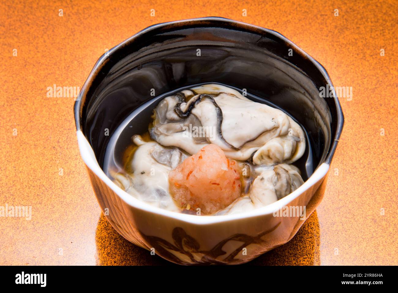 Essige Auster Stockfoto