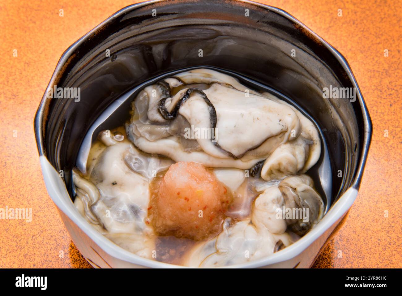 Essige Auster Stockfoto