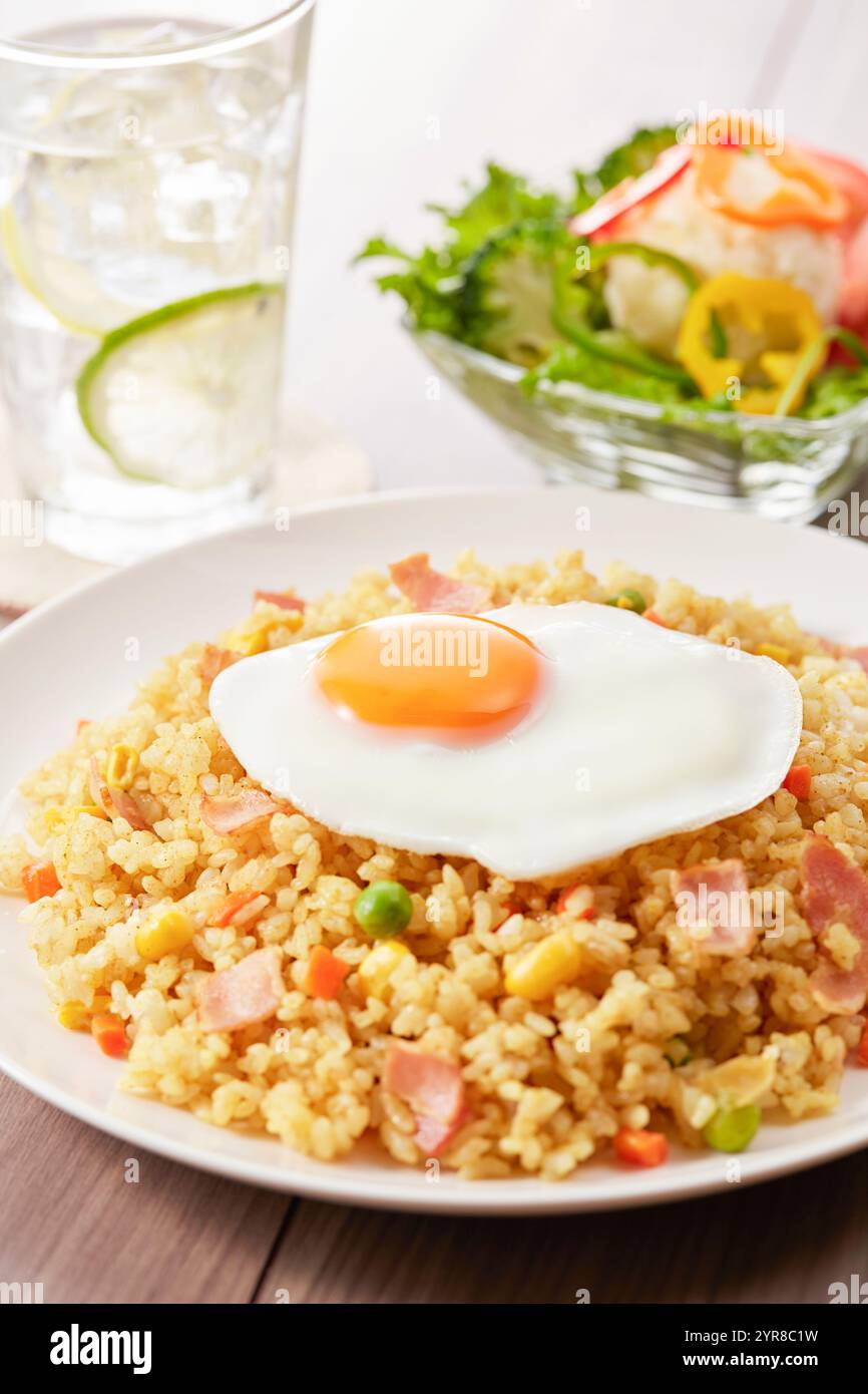 Curry Curry Pilaf Stockfoto