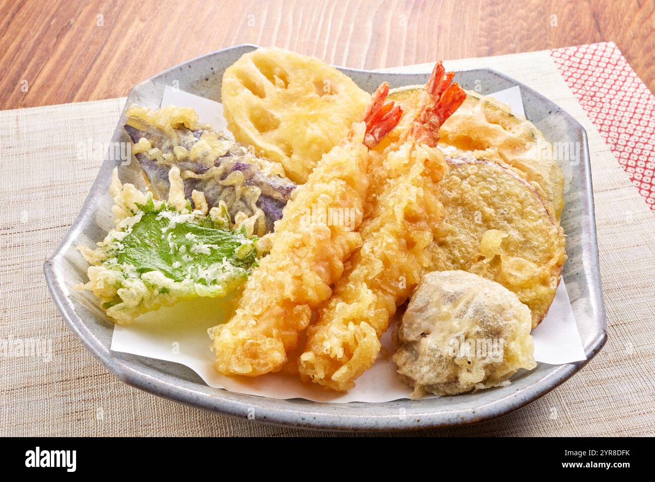 Gemischte tempura Stockfoto