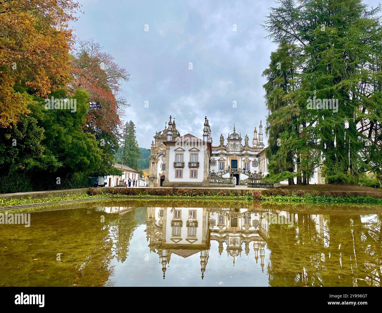 Mateus-Palast in Portugal Stockfoto