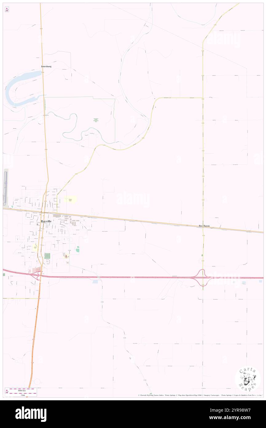 Ward Two, Richland Parish, USA, Louisiana, n 32 28' 53''', S 91 43' 23'', Karte, Cartascapes Map, veröffentlicht 2024. Erkunden Sie Cartascapes, eine Karte, die die vielfältigen Landschaften, Kulturen und Ökosysteme der Erde enthüllt. Reisen Sie durch Zeit und Raum und entdecken Sie die Verflechtungen der Vergangenheit, Gegenwart und Zukunft unseres Planeten. Stockfoto