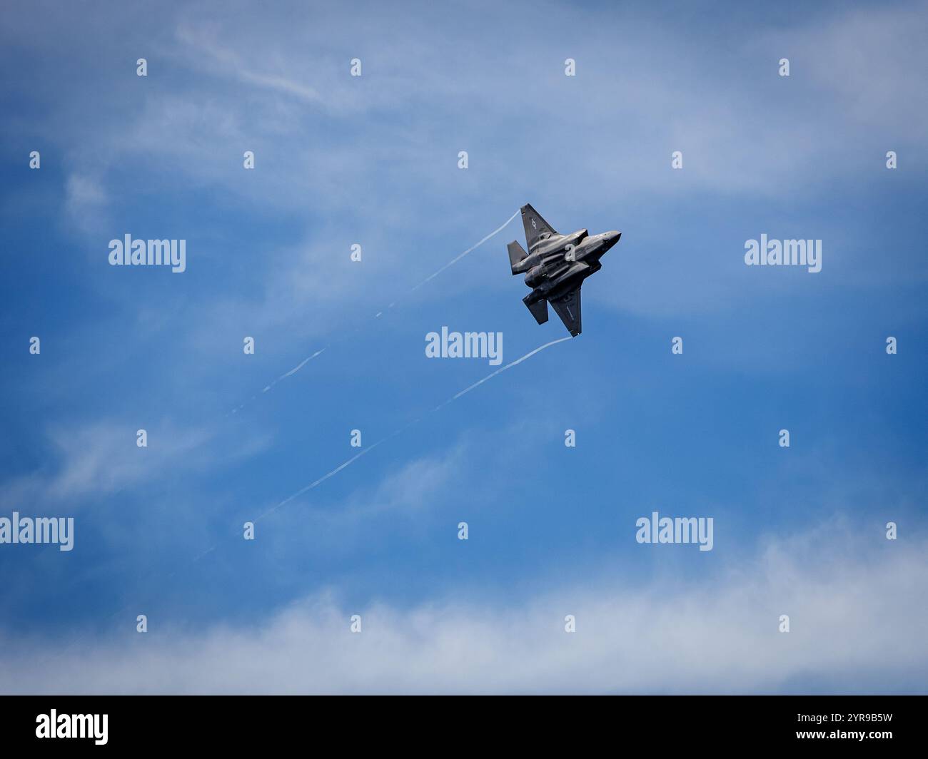 F35 wird während des Seafair-Wochenendes in Seattle 2024 gezeigt Stockfoto