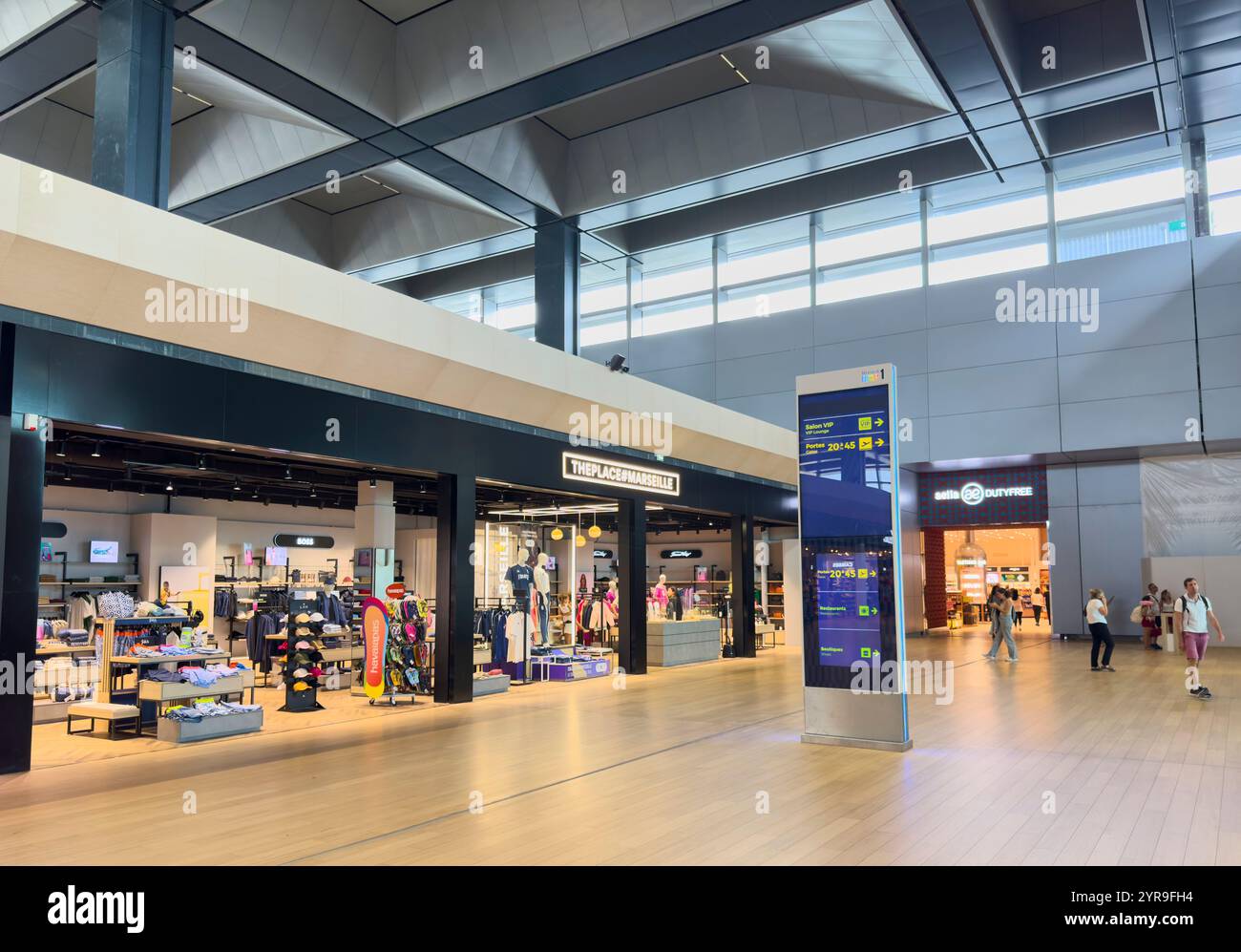 Marseille, Frankreich. August 2024. Flughafen Marseille Provence am 15. August 2024 in Marseille, Frankreich. Fotograf: ddp Images/STAR-Images Credit: ddp Media GmbH/Alamy Live News Stockfoto