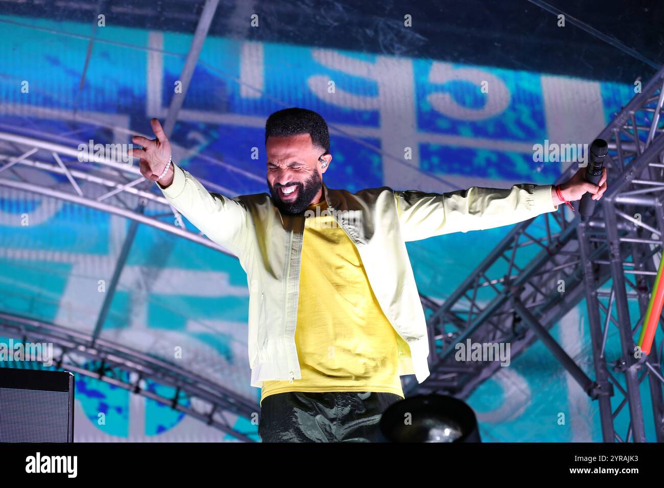 Craig David präsentiert: TS5 Manchester auf dem Barton Aerodrome Manchester am Freitag, den 14. Juli 2023 Stockfoto