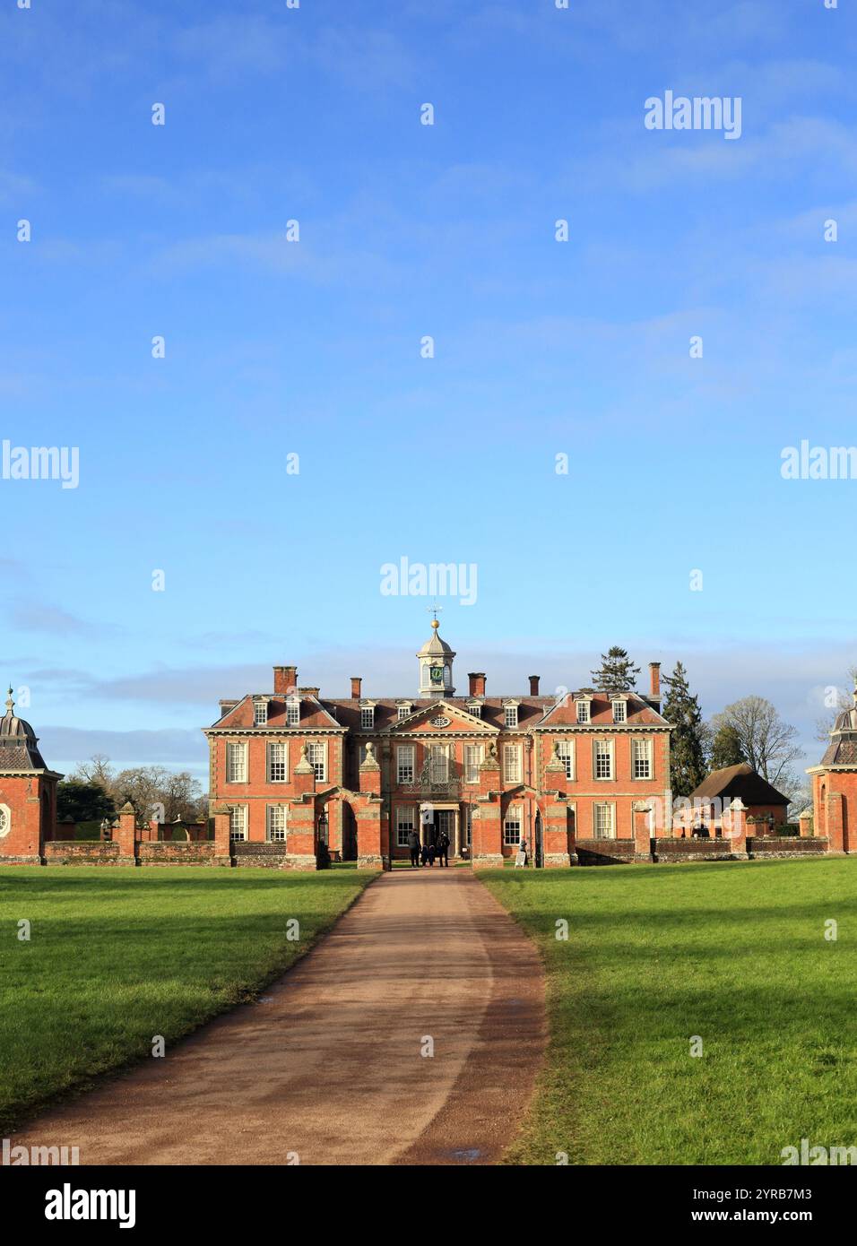 Hanbury Hall, Hanbury, Droitwich Spa, Worcestershire, Großbritannien. Stockfoto