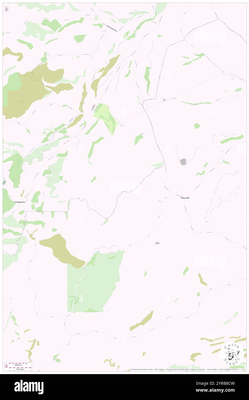 Athol-Brae, Neuseeland, Otago, s 44 57' 30'', N 170 37' 12'', Karte, Cartascapes Map, veröffentlicht 2024. Erkunden Sie Cartascapes, eine Karte, die die vielfältigen Landschaften, Kulturen und Ökosysteme der Erde enthüllt. Reisen Sie durch Zeit und Raum und entdecken Sie die Verflechtungen der Vergangenheit, Gegenwart und Zukunft unseres Planeten. Stockfoto