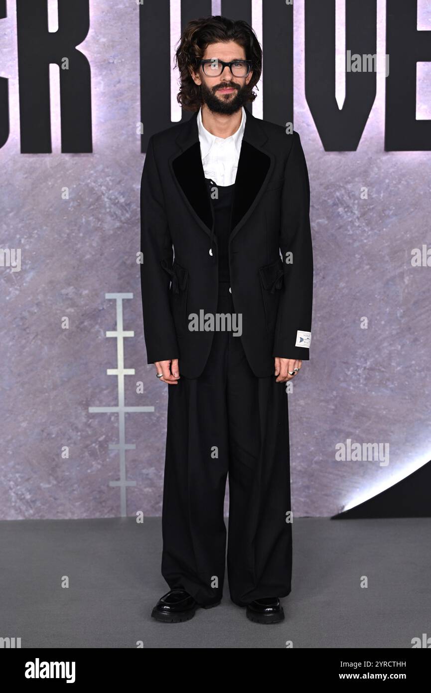 London, Großbritannien. Dezember 2024. Ben Whishaw kommt bei der Black Doves Season 1 World Premiere, BFI Southbank. Quelle: Doug Peters/EMPICS/Alamy Live News Stockfoto