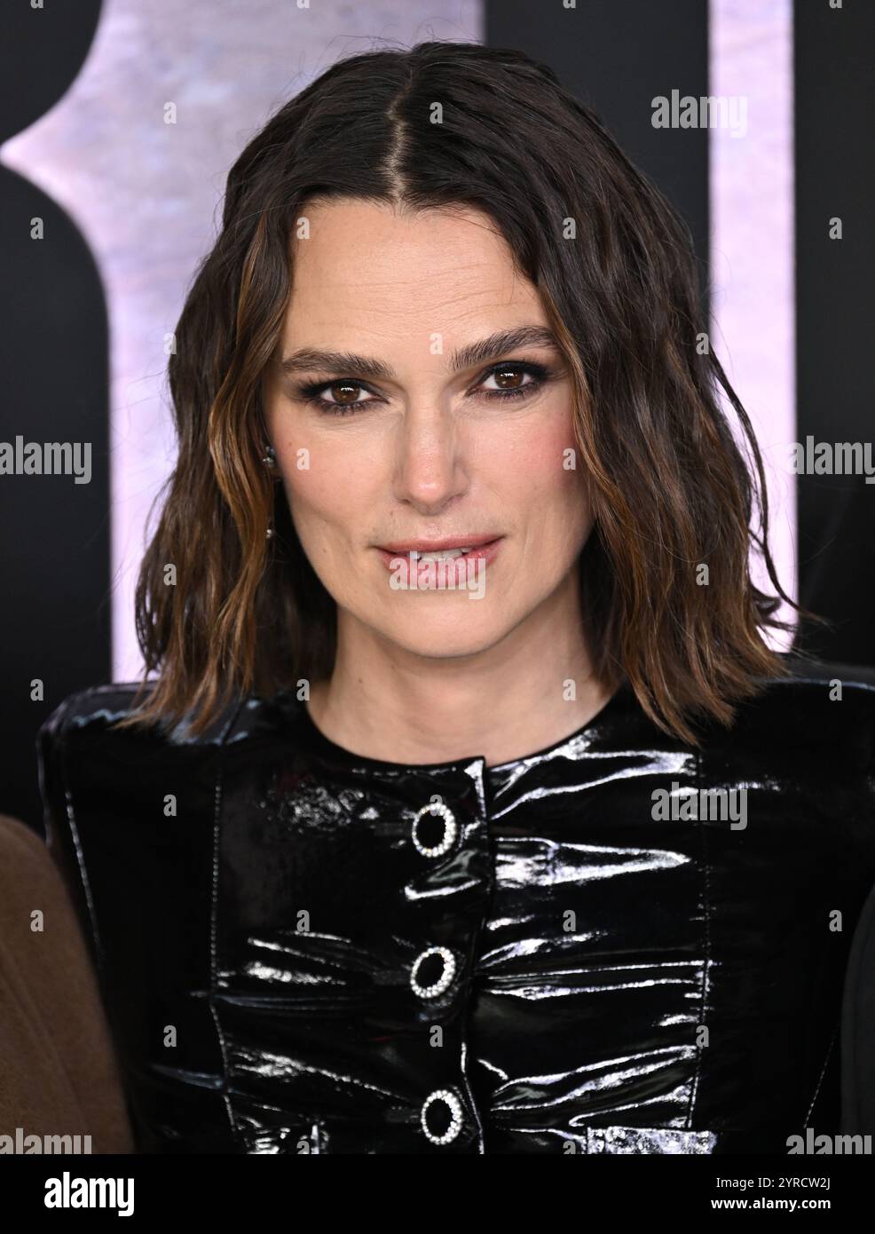 London, Großbritannien. Dezember 2024. Keira Knightley kommt zur Black Doves Season 1 World Premiere, BFI Southbank. Quelle: Doug Peters/EMPICS/Alamy Live News Stockfoto