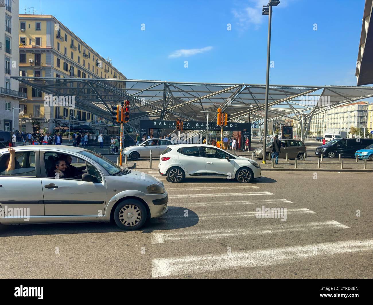 Galleria Garibaldi, Einkaufszentrum in Neapel Stockfoto