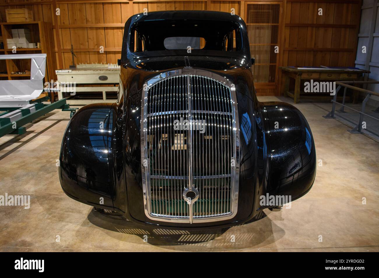 Am 10. Februar 2018 stellte das Toyota Memorial Museum of Industry and Technology in Nagoya, Japan, aus Stockfoto