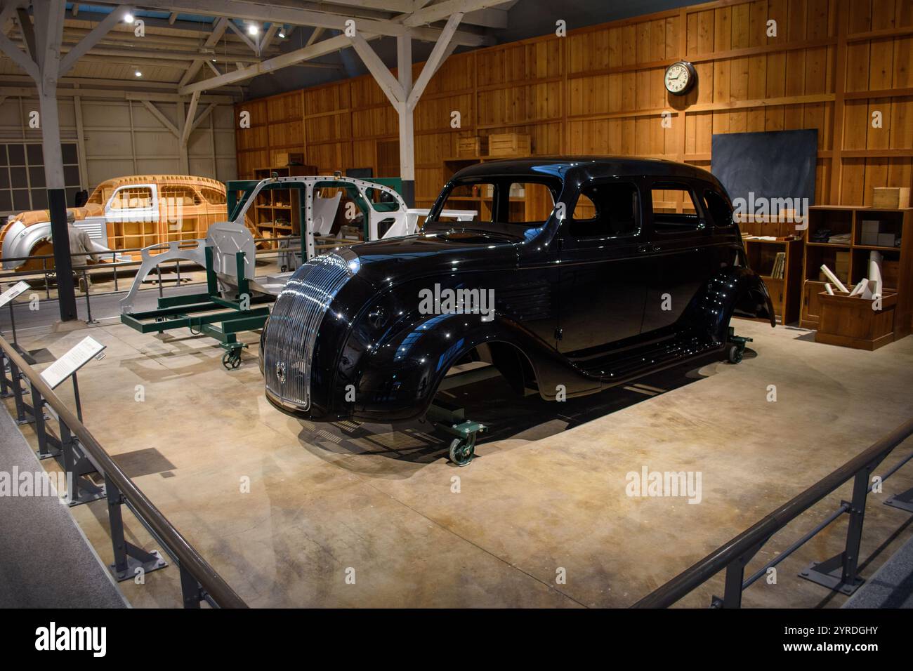 Am 10. Februar 2018 stellte das Toyota Memorial Museum of Industry and Technology in Nagoya, Japan, aus Stockfoto