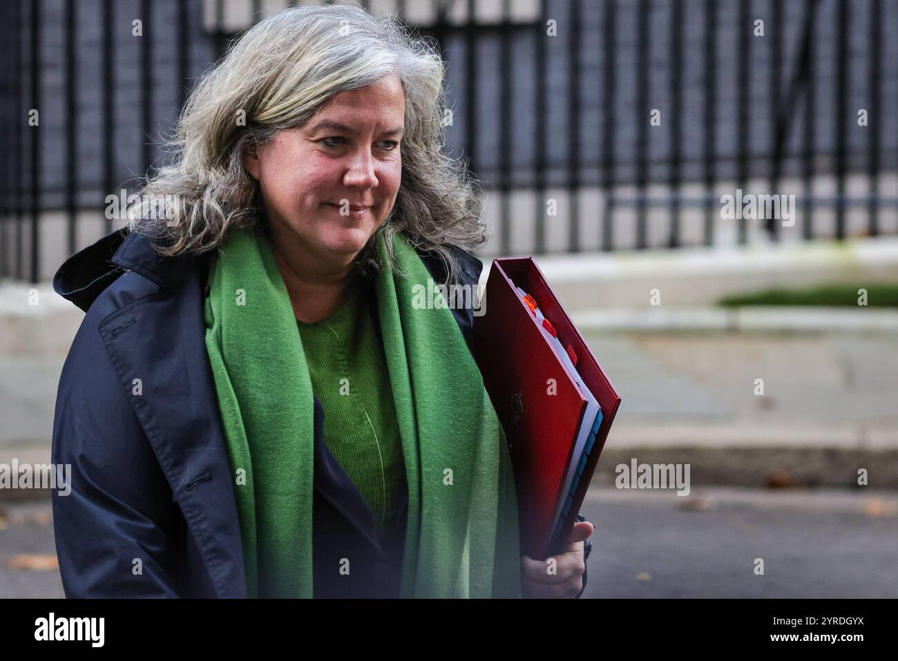 London, Großbritannien. Dezember 2024. Heidi Alexander, Verkehrssekretärin, Abgeordneter für Swindon South. Die Minister nehmen an der Kabinettssitzung der Regierung in Downing Street, London, UK, Teil. Credit: Imageplotter/Alamy Live News Stockfoto