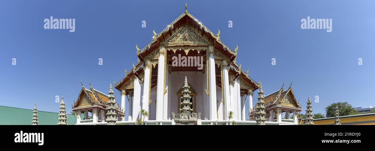 Wihan Luang (die große Kapelle ist das Herzstück des Tempels und beherbergt die beeindruckende Buddha-Statue Phra Si Sakyamuni, die auf den Sukh zurückgeht Stockfoto