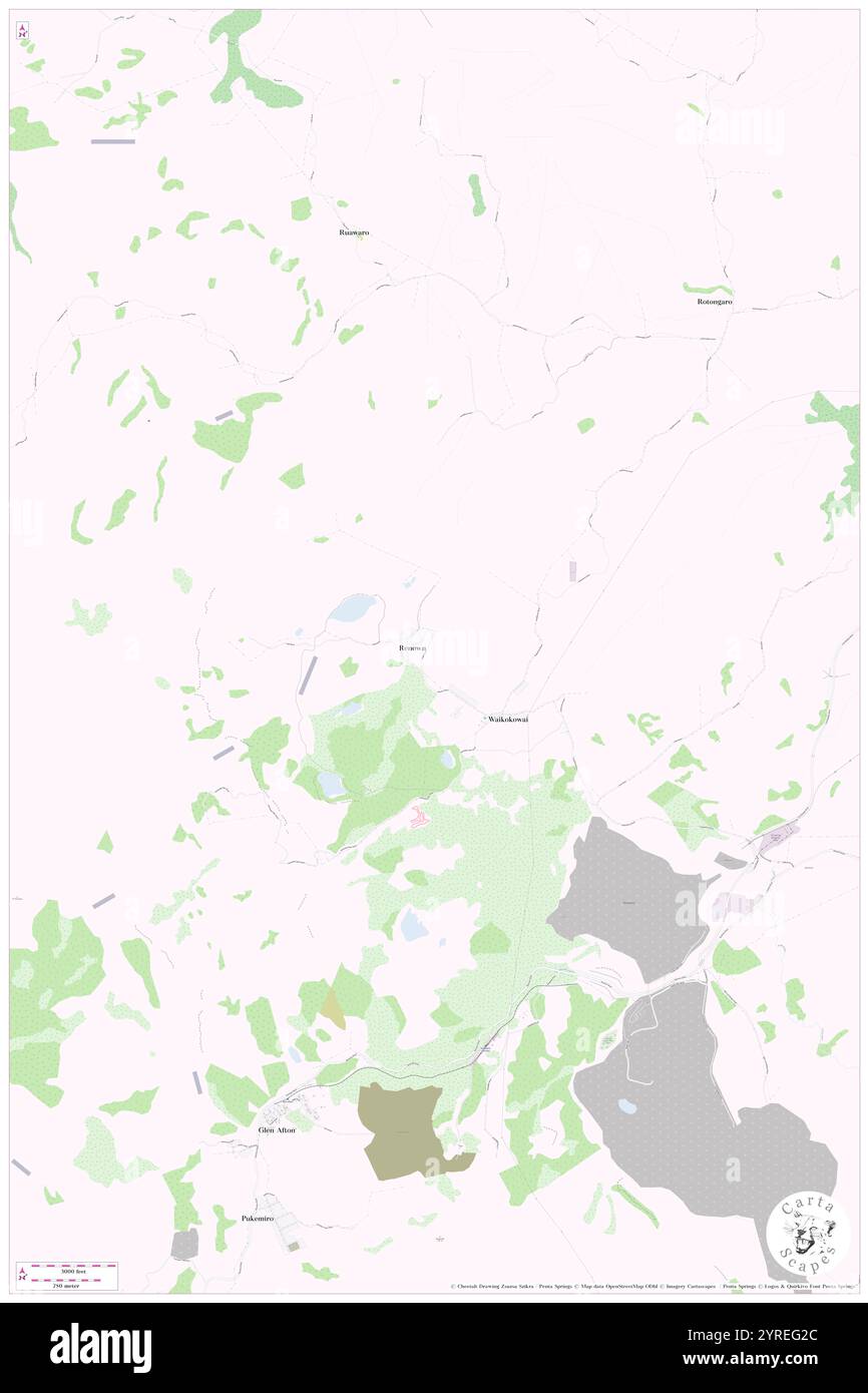 Renown, Waikato District, Neuseeland, Waikato, s 37 34' 0'', N 175 3' 0'', Karte, Cartascapes Map, veröffentlicht 2024. Erkunden Sie Cartascapes, eine Karte, die die vielfältigen Landschaften, Kulturen und Ökosysteme der Erde enthüllt. Reisen Sie durch Zeit und Raum und entdecken Sie die Verflechtungen der Vergangenheit, Gegenwart und Zukunft unseres Planeten. Stockfoto