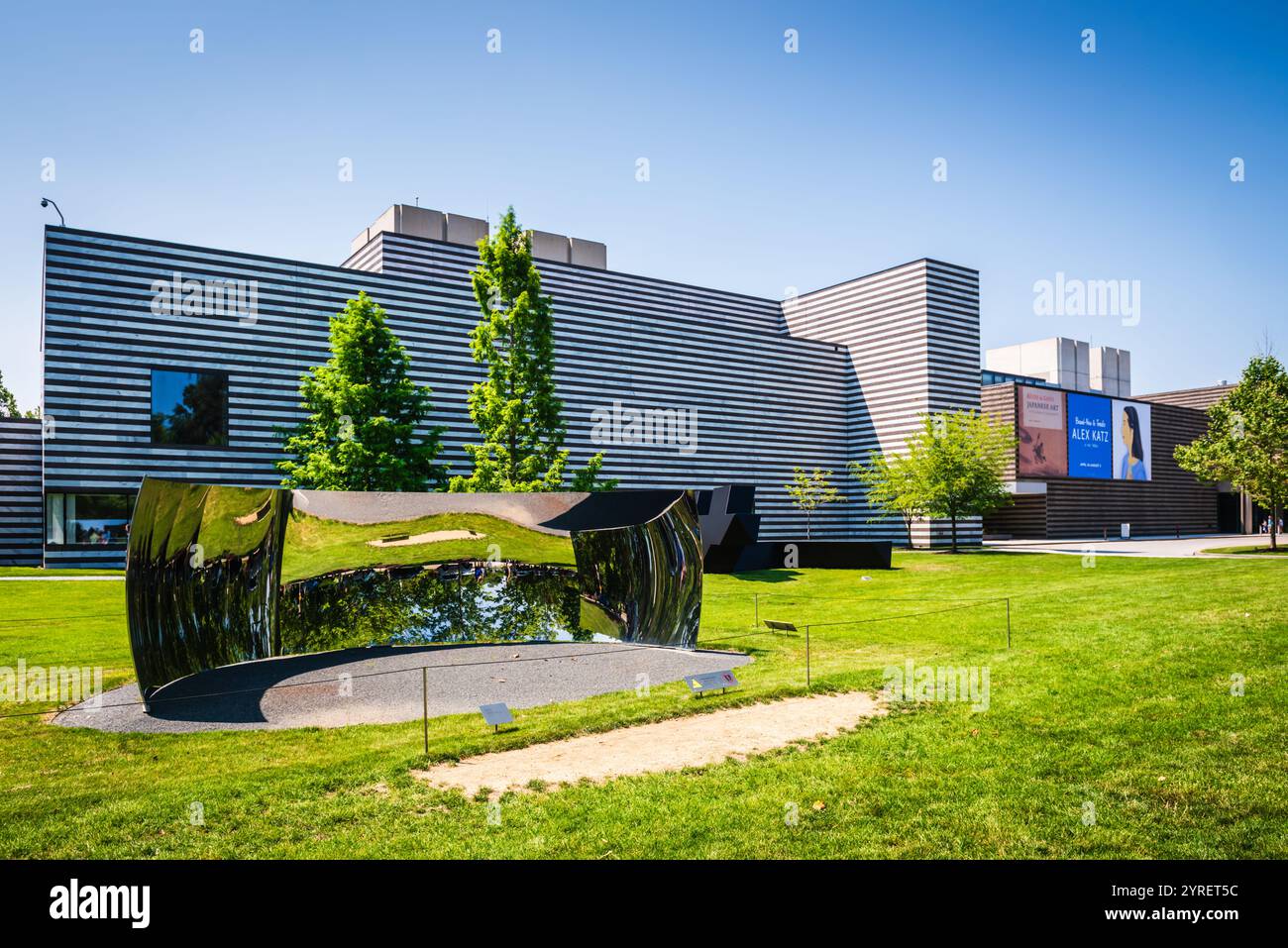 Cleveland, OH USA - 19. Juli 2017: Das Museum befindet sich im Wade Park District des University Circle und ist international bekannt für seine umfangreiche Ausstattung Stockfoto