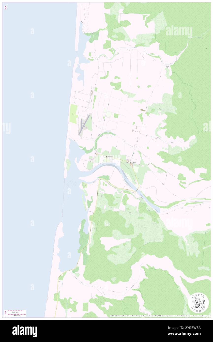 Karamea, Buller District, Neuseeland, Westküste, s 41 15' 0''', N 172 7' 0'', Karte, Cartascapes Map, veröffentlicht 2024. Erkunden Sie Cartascapes, eine Karte, die die vielfältigen Landschaften, Kulturen und Ökosysteme der Erde enthüllt. Reisen Sie durch Zeit und Raum und entdecken Sie die Verflechtungen der Vergangenheit, Gegenwart und Zukunft unseres Planeten. Stockfoto