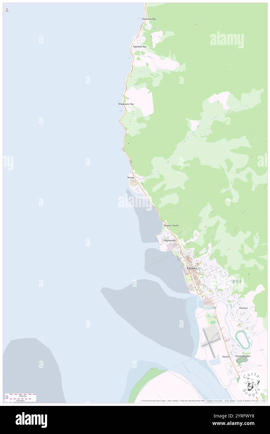 Pukehinau (Shellback) Stream, , Neuseeland, Auckland, s 37 7' 5''', N 175 31' 12'', Karte, Cartascapes Map, veröffentlicht 2024. Erkunden Sie Cartascapes, eine Karte, die die vielfältigen Landschaften, Kulturen und Ökosysteme der Erde enthüllt. Reisen Sie durch Zeit und Raum und entdecken Sie die Verflechtungen der Vergangenheit, Gegenwart und Zukunft unseres Planeten. Stockfoto