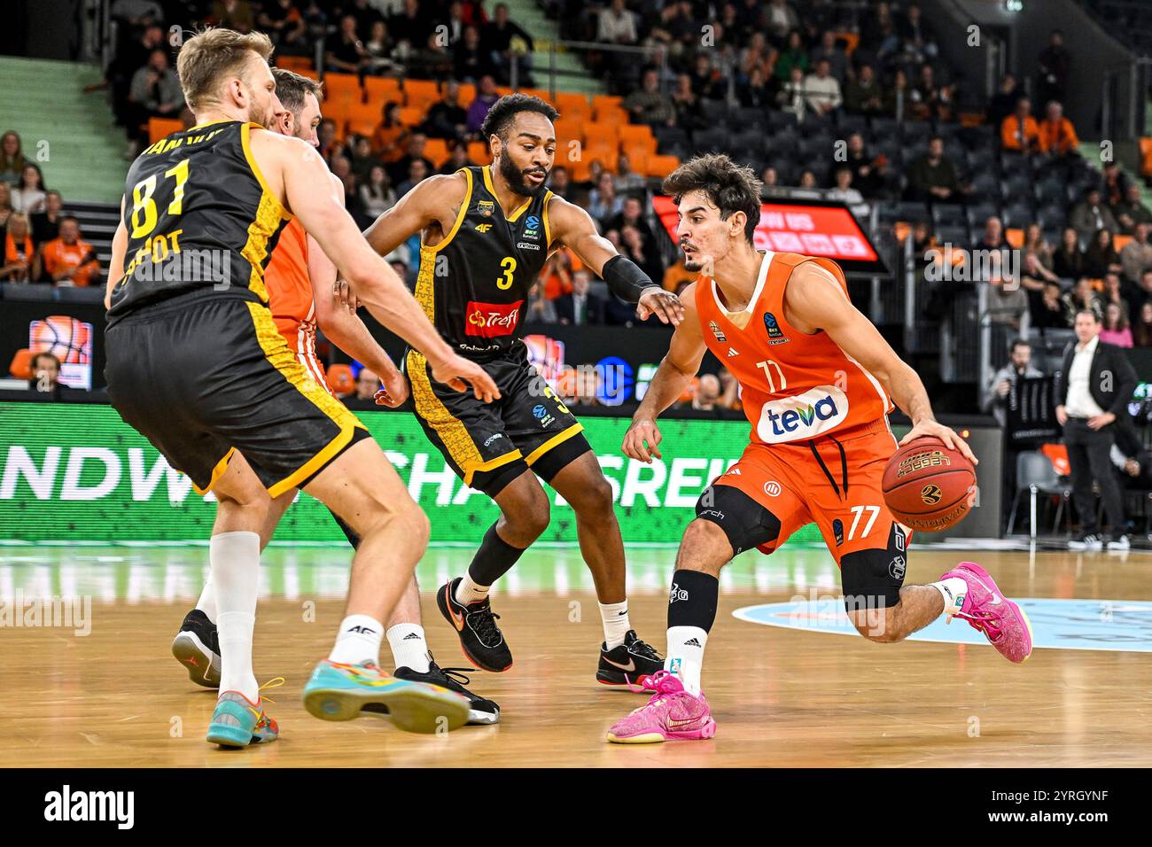 03.12.2024, ratiopharm Arena, NeuUlm, DE, EuroCup, ratiopharm Ulm vs