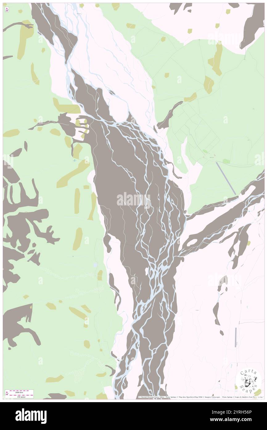 Godley River, Neuseeland, Canterbury, s 43 43' 5''', N 170 31' 48'', Karte, Karte, Kartenausgabe 2024. Erkunden Sie Cartascapes, eine Karte, die die vielfältigen Landschaften, Kulturen und Ökosysteme der Erde enthüllt. Reisen Sie durch Zeit und Raum und entdecken Sie die Verflechtungen der Vergangenheit, Gegenwart und Zukunft unseres Planeten. Stockfoto