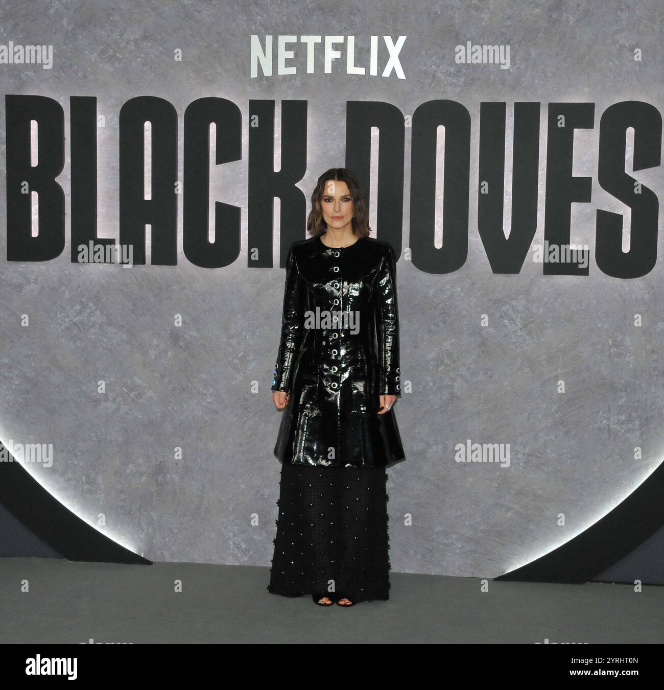 London, Großbritannien. Dezember 2024. Keira Knightley bei der Weltpremiere der „Black Doves“ Staffel 1, BFI Southbank, Belvedere Road, am Dienstag, den 3. Dezember 2024 in London, England, Großbritannien. CAP/CAN © CAN/Capital Pictures Credit: Capital Pictures/Alamy Live News Stockfoto