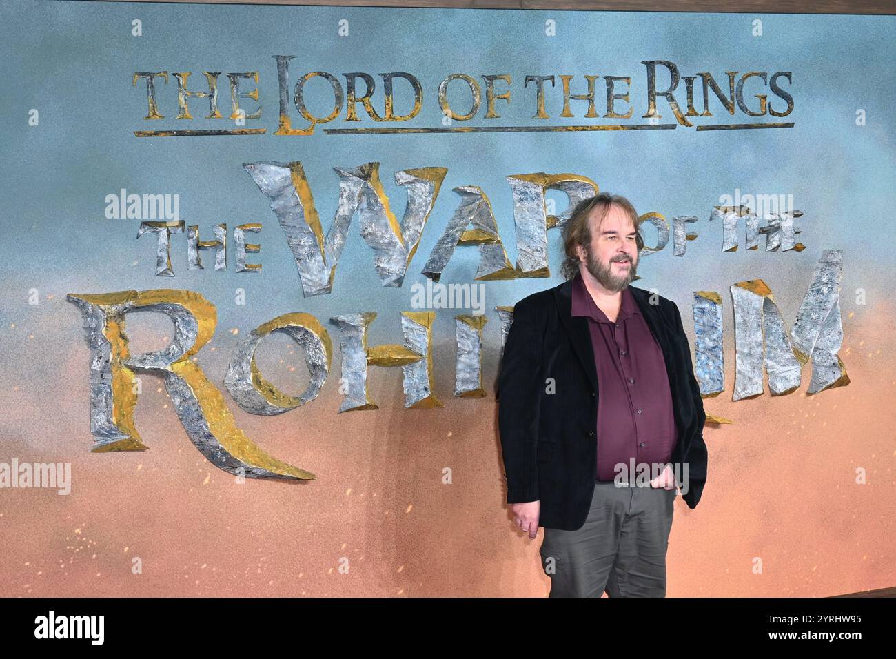 Harleston, Großbritannien. Dezember 2024. London, UK - 3. Dezember 2024 Sir Peter Jackson bei der britischen Premiere von The Lord of the Rings, The war of the Rohirrim, am 3. Dezember 2024 im Odeon Luxe Leicester Square, London, England. CAP/JOR © JOR/Capital Pictures Credit: Capital Pictures/Alamy Live News Stockfoto