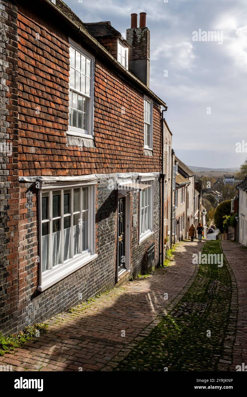 Keere Street, Lewes, East Sussex, Großbritannien. Stockfoto