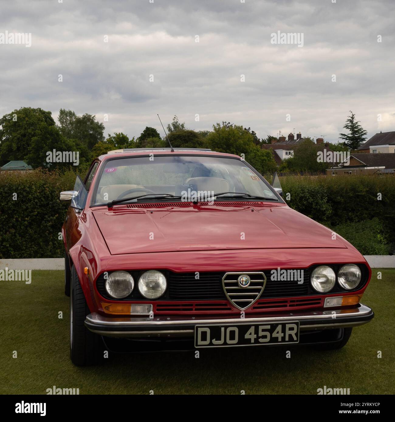 1976 Alfa Romeo GTV Coupe bei einem Autotreffen Stockfoto