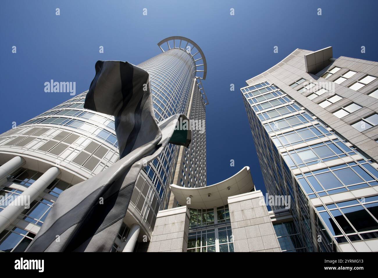 Deutschland, Hessen, Frankfurt am Main, Finanzviertel, DZ Bankturm Stockfoto
