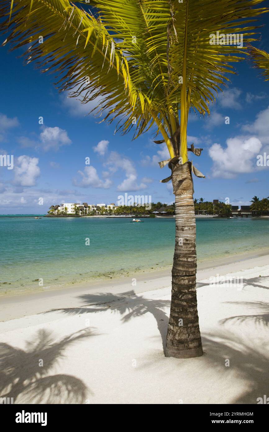 Le Touessrok Resort Hotel Beach, Trou d´ Eau Douce, Ost-Mauritius, Mauritius Stockfoto