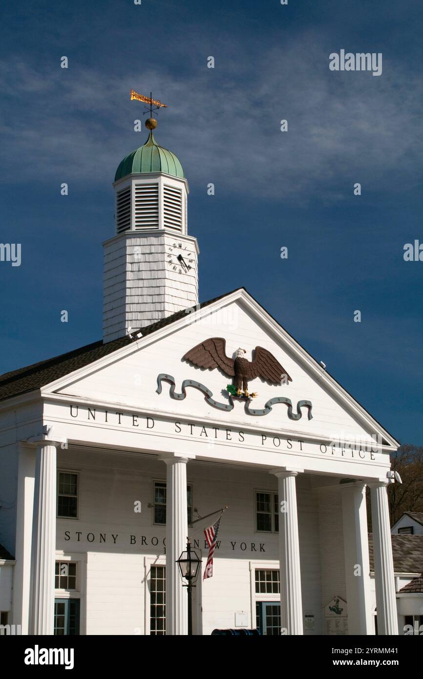 USA, New York, Long Island, Stony Brook, Postamt Stockfoto