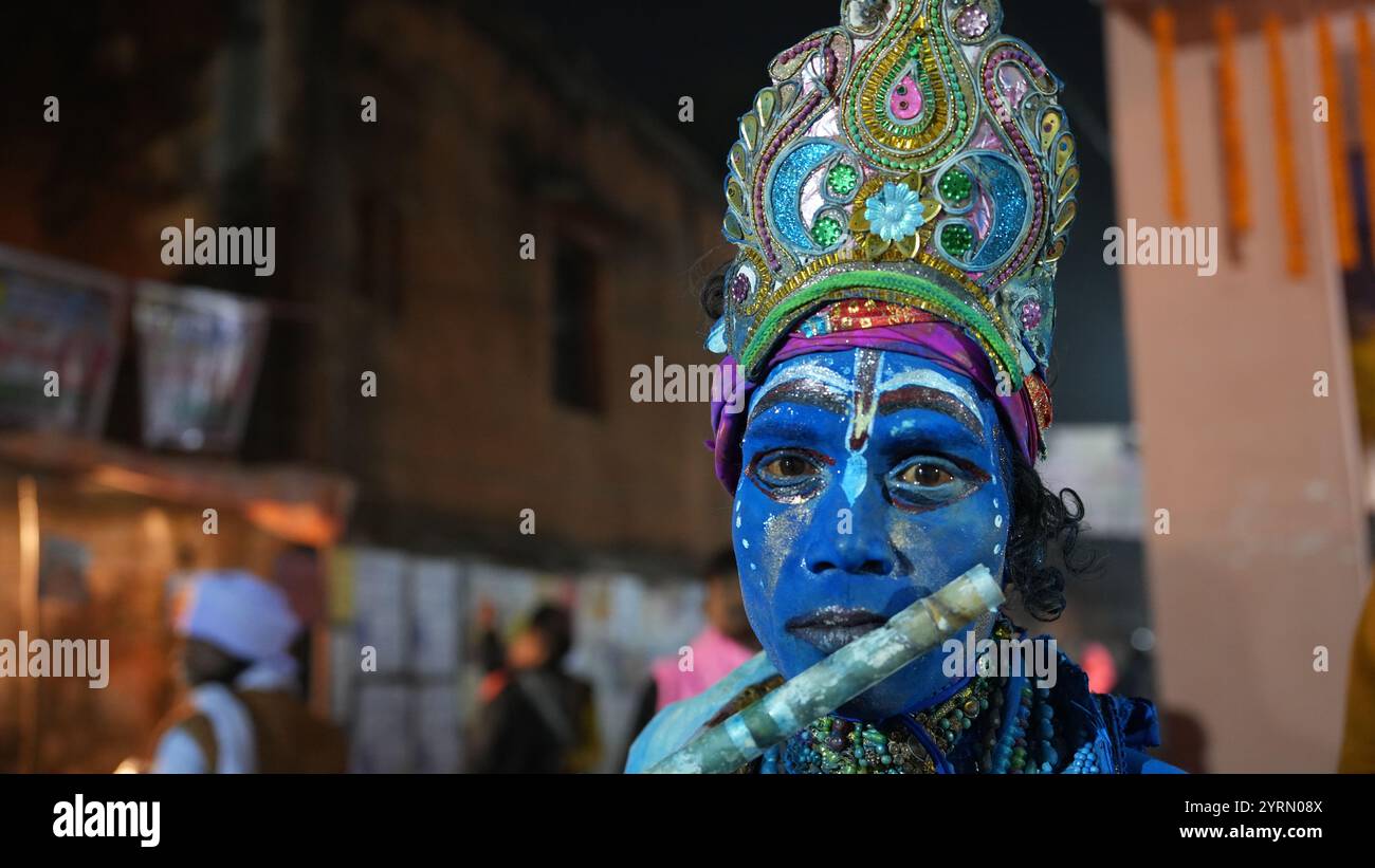 Bohurupi in Joydev kenduli mela. Stockfoto