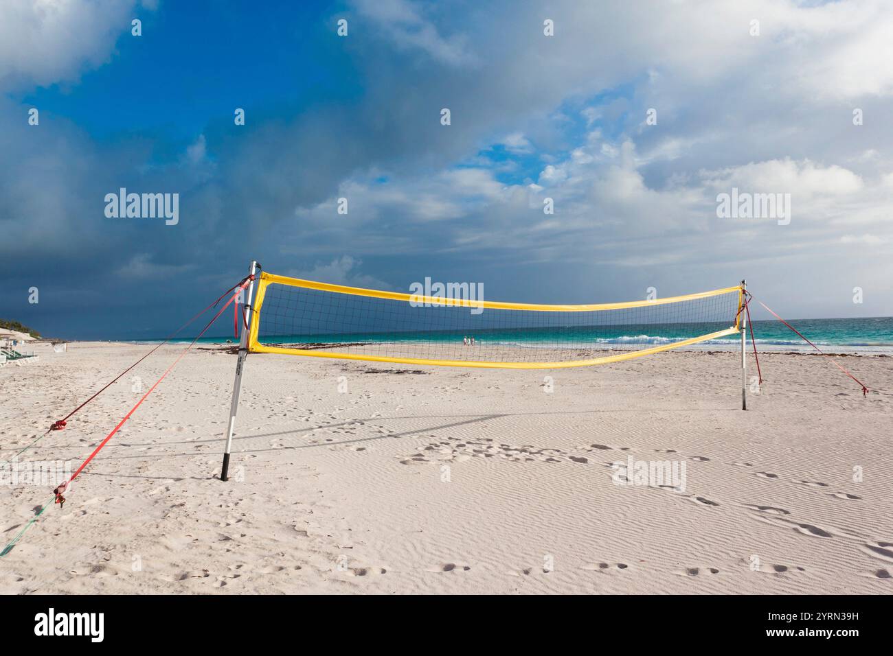 Bahamas, Eleuthera Insel, Harbour Island, Pink Sand Beach, morgen Stockfoto