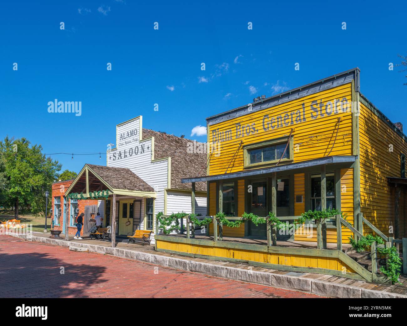 Dallas Heritage Village, Old City Park, Dallas, Texas, USA Stockfoto